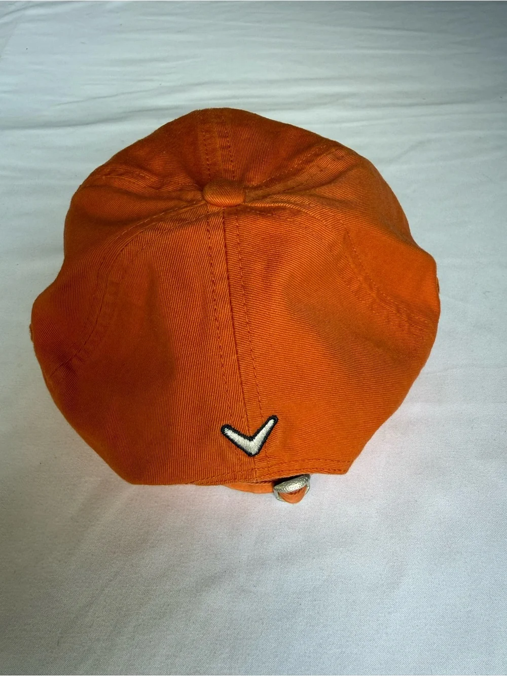 Callaway Orange Embroidered Golf Cap